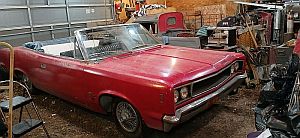 1968 AMC Rebel convertible