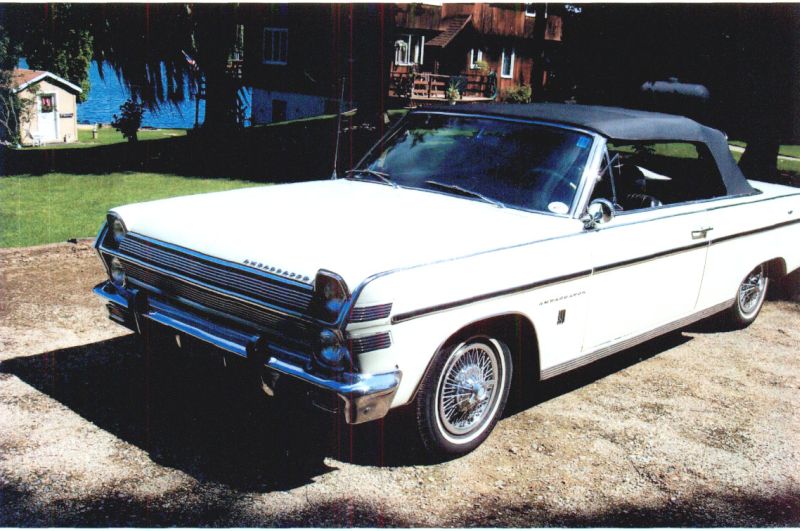 1966 AMC Ambassador convertible left