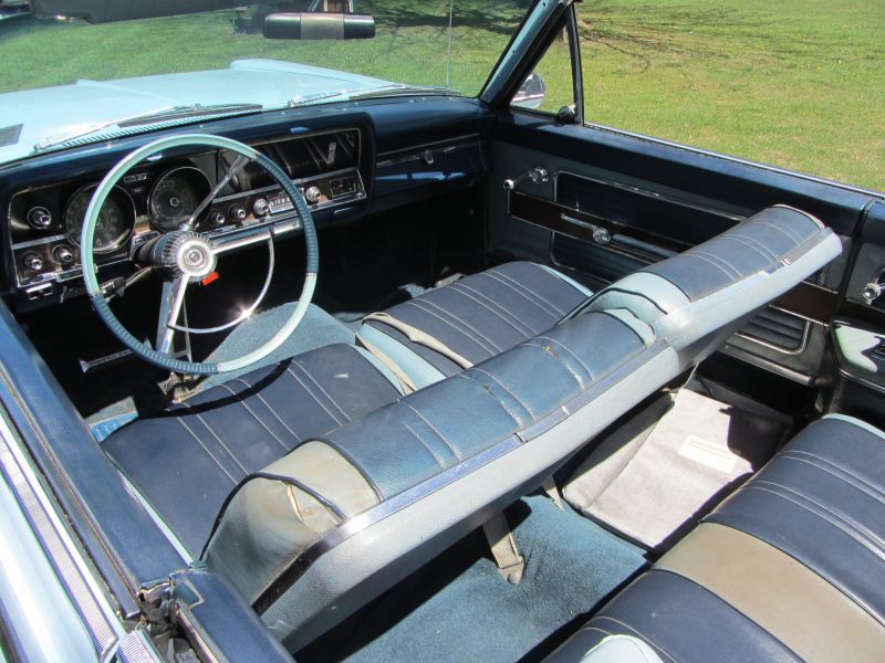 1965 Rambler Ambassador 990 convertible int