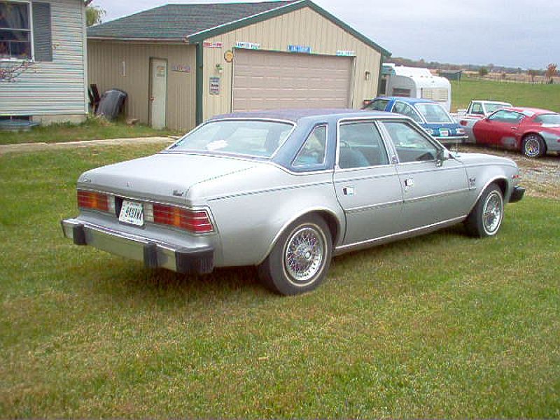 1981 AMC Concord DL 4dr rear