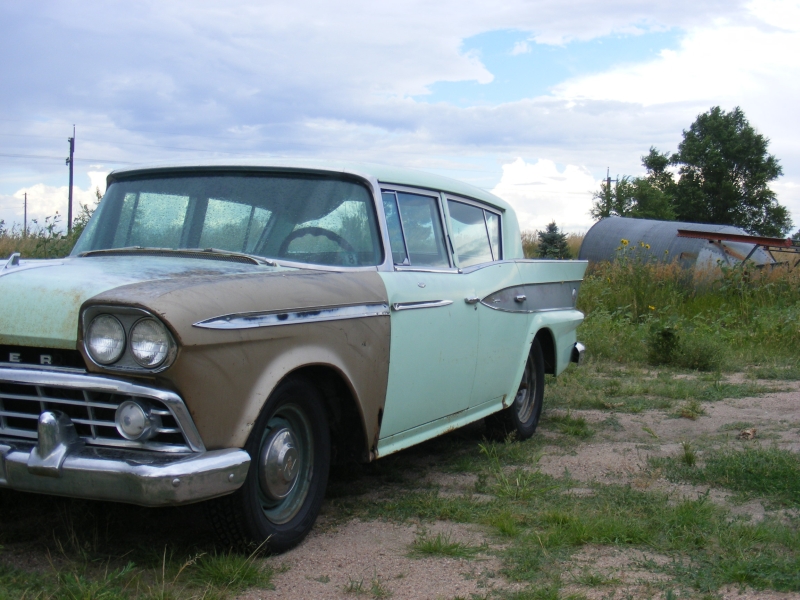 1959 Rambler Six Super 4dr sedan left