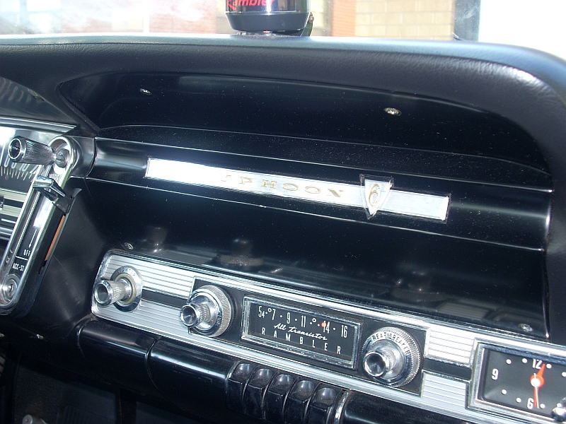 1964 Rambler Classic Typhoon 2drHT dash