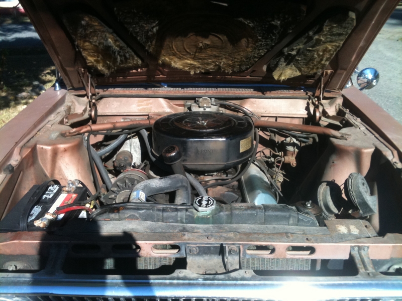 1963 Rambler Classic 770 4 dr engine