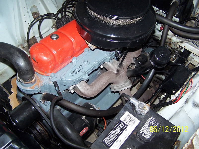 1958 Rambler Six Deluxe engine