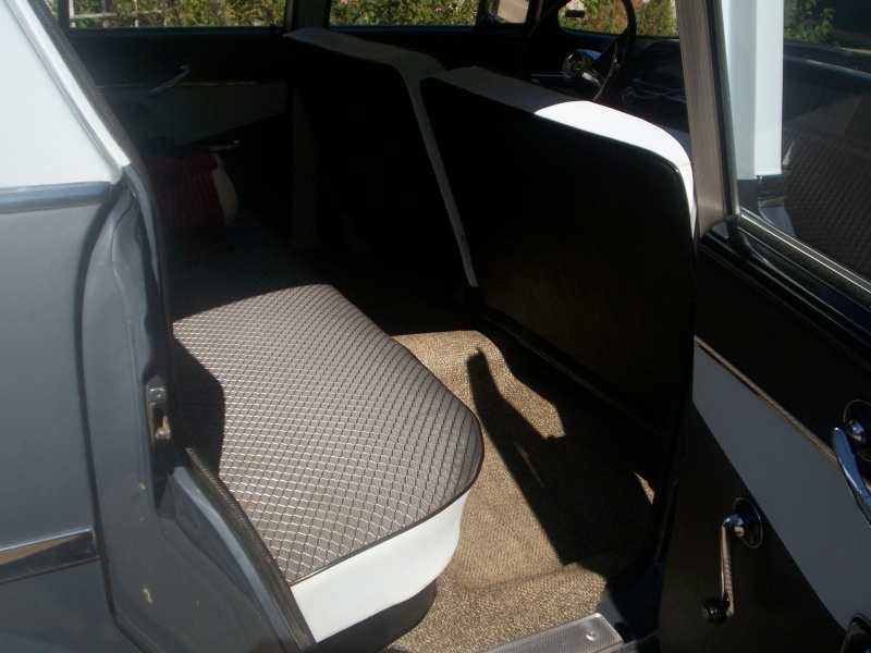 1958 Rambler Six Super rear interior