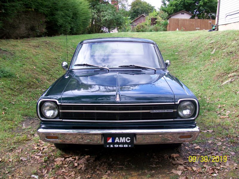 1968 Rambler American 2dr sedan 2