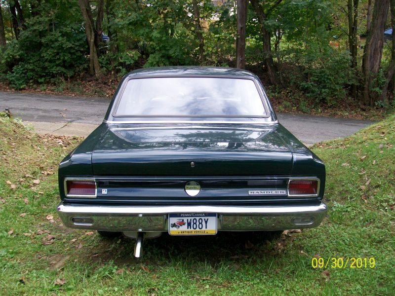 1968 Rambler American 2dr sedan 3