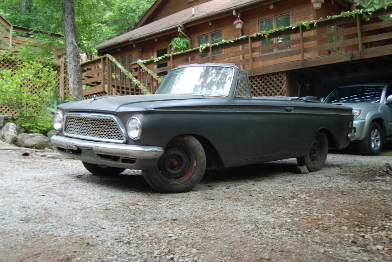 1961 Rambler American Custom convertible side